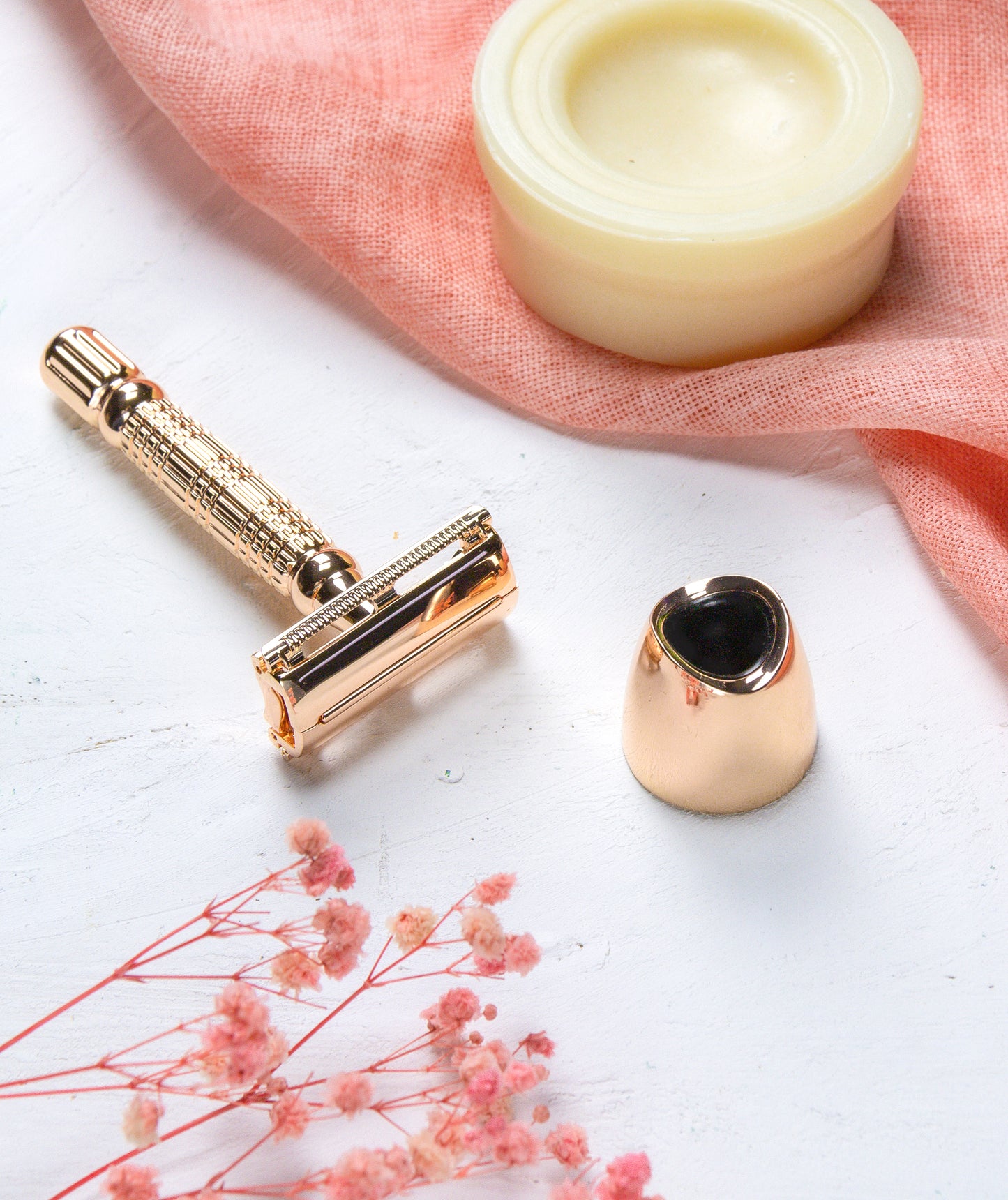 SustainaBLAH Safety Razor Stand - The Rose Gold Edition