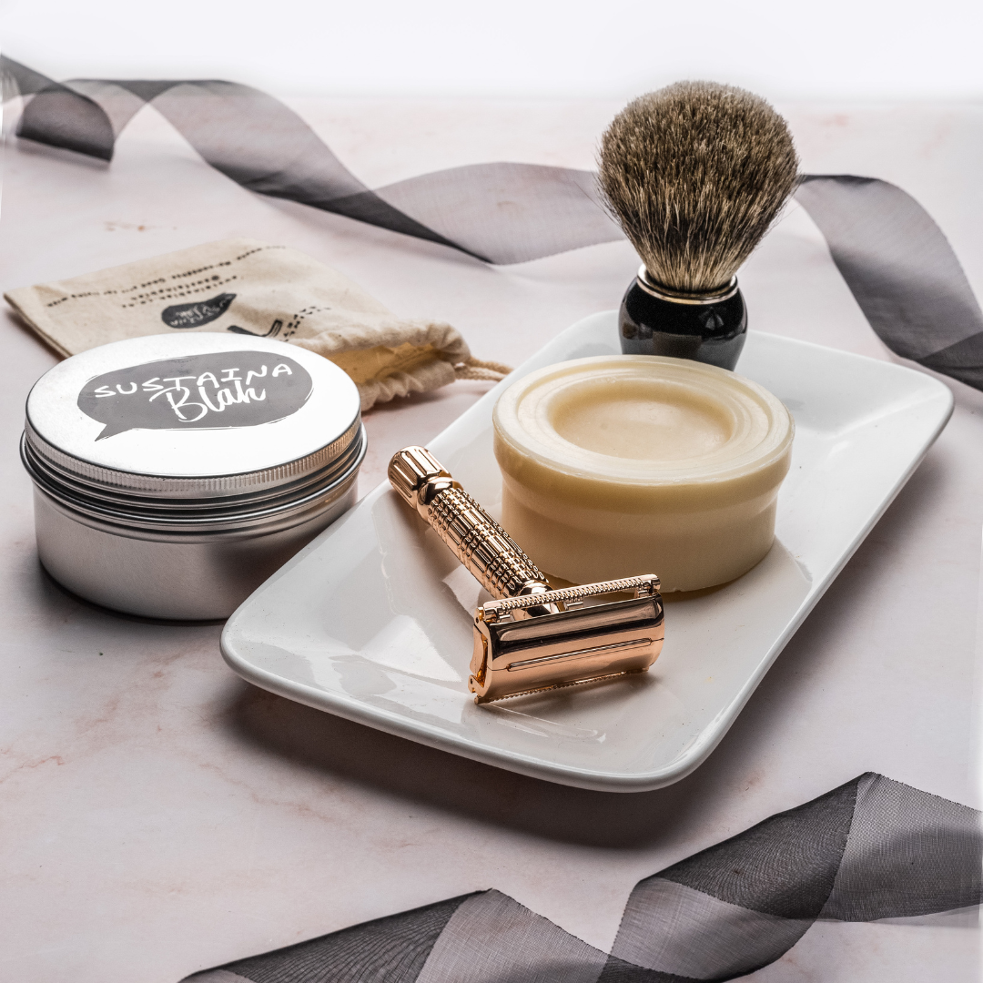 Luxury Shaving Gift Pack - Rose Gold