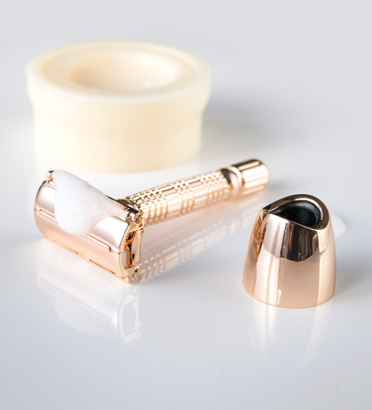 SustainaBLAH Safety Razor Stand - The Rose Gold Edition