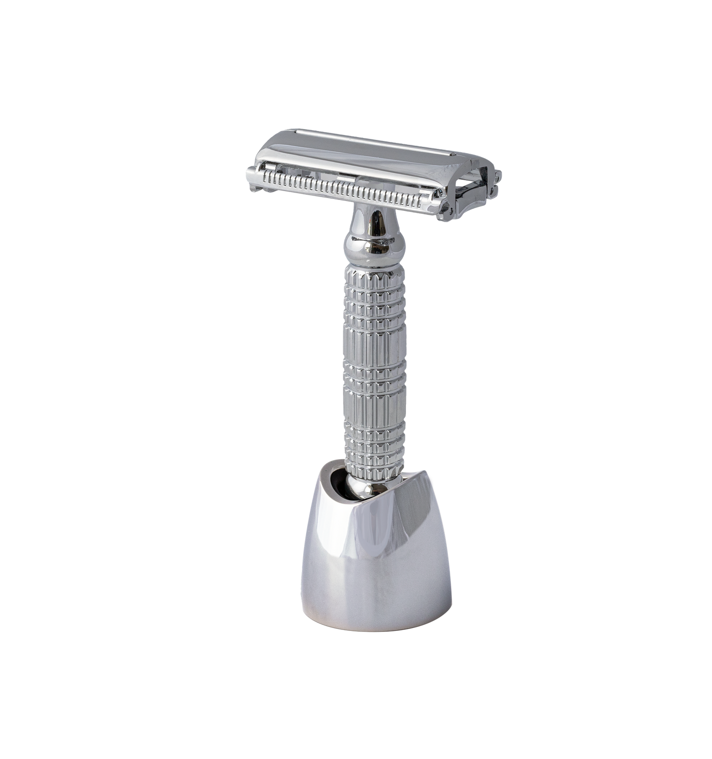SustainaBLAH Safety Razor Stand - The Minimalist Silver Edition